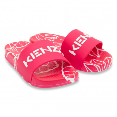 Rubber slide sandals KENZO KIDS for UNISEX