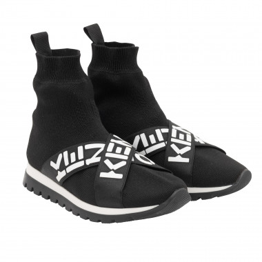 Sneakers a calzino in maglia KENZO KIDS Per UNISEX