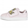 Klettverschluss-Ledersneakers KENZO KIDS Für UNISEX