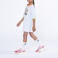 Baskets à bandes auto-agrippantes en cuir KENZO KIDS pour UNISEXE