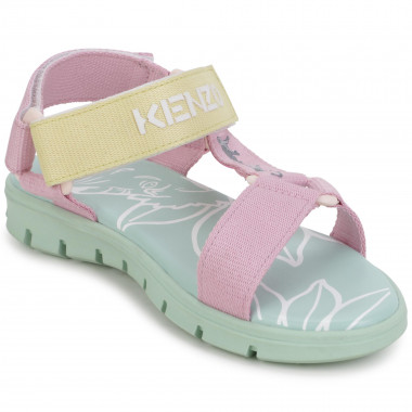 Sandalen met klittenband KENZO KIDS Voor