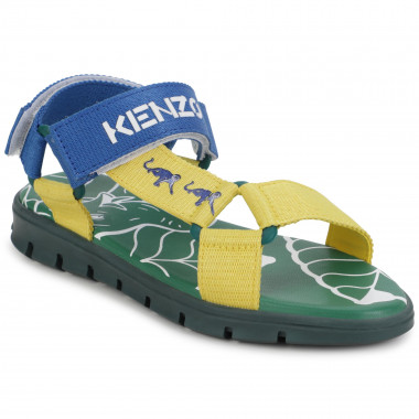 Sandalen met klittenband KENZO KIDS Voor