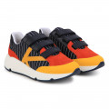 Dual-fabric velcro trainers KENZO KIDS for UNISEX