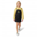 Embroidered leather trainers KENZO KIDS for UNISEX