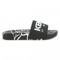 Rubberen slippers KENZO KIDS Voor