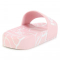 Rubberen slippers KENZO KIDS Voor