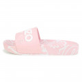 Rubberen slippers KENZO KIDS Voor