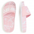 Rubberen slippers KENZO KIDS Voor