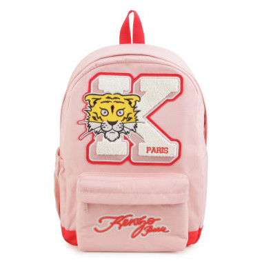 Rucksack with twill patch KENZO KIDS for GIRL