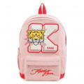 Rucksack with twill patch KENZO KIDS for GIRL