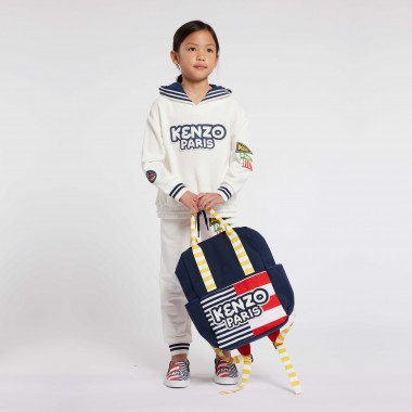 Striped rucksack KENZO KIDS for UNISEX