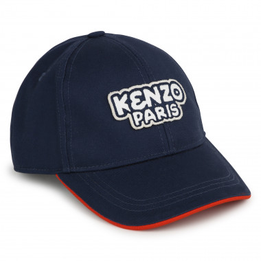 Gorra con el logotipo bordado KENZO KIDS para NIÑO
