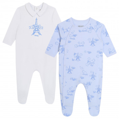 Pyjama met Eiffeltorenprint  Voor