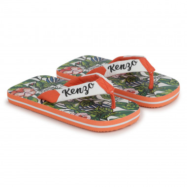 Tongs avec semelle imprimée KENZO KIDS pour UNISEXE