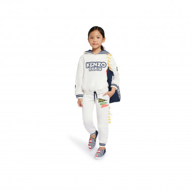 Baskets à rayures imprimées KENZO KIDS pour UNISEXE