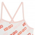 Fato de banho de 1 peça KENZO KIDS para RAPARIGA