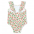 Fato de banho de 1 peça KENZO KIDS para RAPARIGA