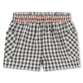 Conjunto de t-shirt e calções KENZO KIDS para RAPARIGA