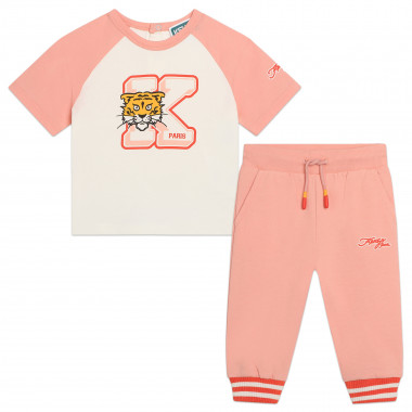 T-shirt e calças de treino KENZO KIDS para RAPARIGA