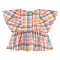 Leggings e blusa de algodão KENZO KIDS para RAPARIGA