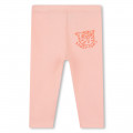 Leggings e blusa de algodão KENZO KIDS para RAPARIGA