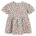 Vestido estampado manga balão KENZO KIDS para RAPARIGA