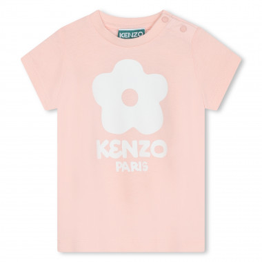 T-shirt manches courtes coton KENZO KIDS pour FILLE