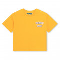 T-shirt estampada em algodão KENZO KIDS para RAPARIGA