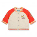 Fleece varsity cardigan KENZO KIDS for BOY