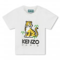 T-shirt et short bimatières KENZO KIDS pour GARCON
