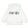 Cotton zip-up sweatshirt KENZO KIDS for BOY