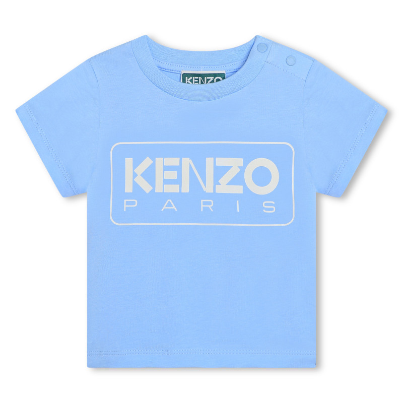 KENZO KIDS Short sleeved cotton T shirt baby Kids around