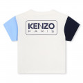 Mehrfarbiges Baumwoll-T-Shirt KENZO KIDS Für JUNGE