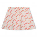Printed pique fabric skirt KENZO KIDS for GIRL