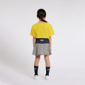 Gestreepte denim rok KENZO KIDS Voor