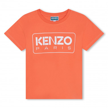 T-shirt met logoprint KENZO KIDS Voor