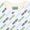 T-shirt met merkprint KENZO KIDS Voor