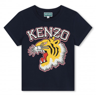 T-Shirt mit brüllendem Tiger  Für 