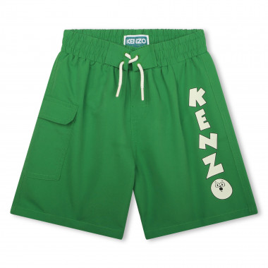 Swim trunks with logo KENZO KIDS for BOY