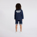 Jean jacket with patches KENZO KIDS for BOY