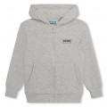 Zip-up hooded sweatshirt KENZO KIDS for BOY