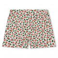 Printed cotton shorts KENZO KIDS for GIRL
