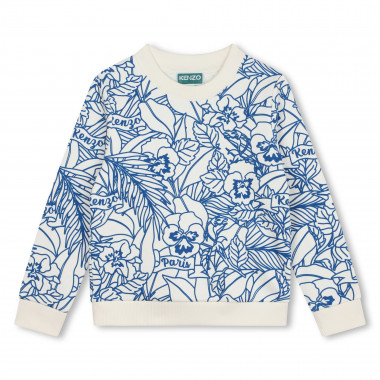 Baumwoll-Sweatshirt mit Print  Für 