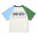 Katoenen T-shirt in 4 kleuren KENZO KIDS Voor