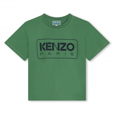 T-shirt a maniche corte cotone KENZO KIDS Per RAGAZZO