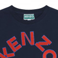 T-shirt coton manches courtes KENZO KIDS pour UNISEXE