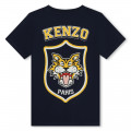 Camiseta de algodón estampada KENZO KIDS para NIÑO
