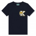 Baumwoll-T-Shirt mit Print KENZO KIDS Für JUNGE