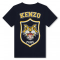 Baumwoll-T-Shirt mit Print KENZO KIDS Für JUNGE