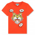 Printed cotton T-shirt KENZO KIDS for BOY